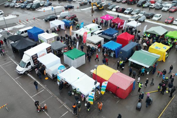 Ilmakuvaa Rysky-päiviltä